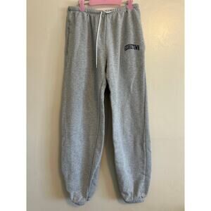 John Galt Georgetown Graphic Sweatpants Gray Joggers Brandy Melville